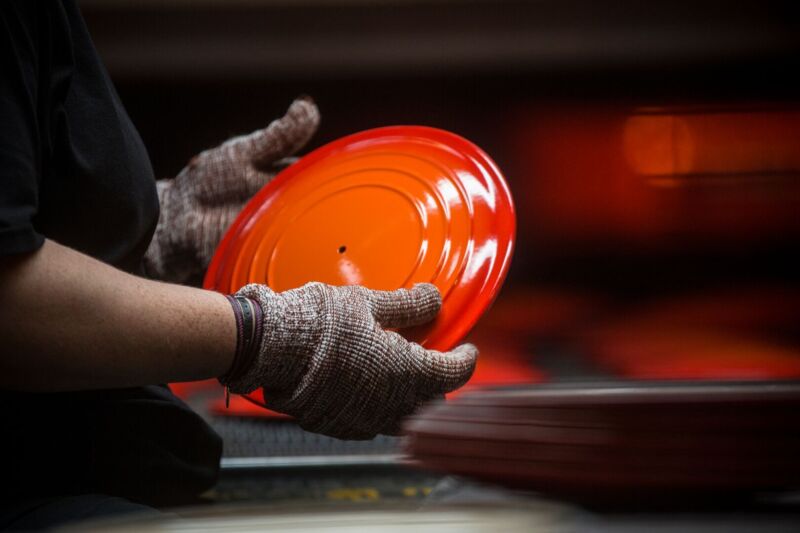 Jubileumkleur Le Creuset Flamme Dorée