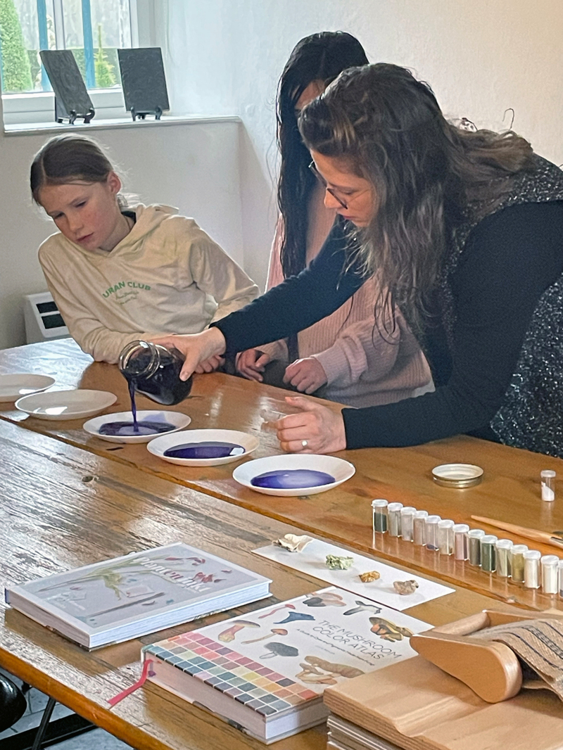  Workshop De Kleurentuin, met kunstenaar Gladys Zeevaarders, buitenplaats Kasteel Wijlre.
