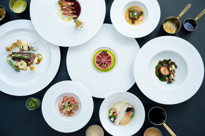 Aurea Fine Dining Food by Executive Chef Phillip Schnabel © Barish Baur 