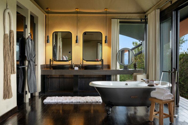 Badkamer Luxury Tented Suite