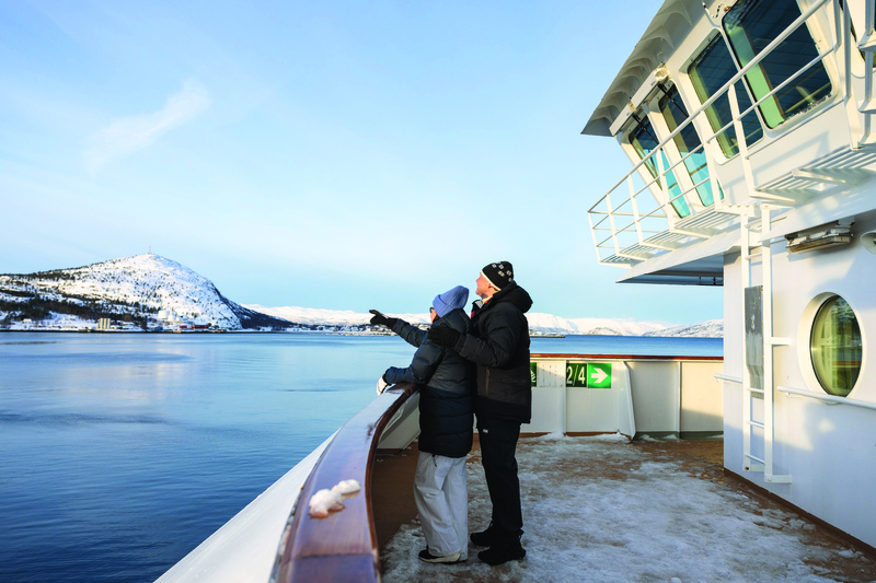 Wintermagie met Hurtigruten © Espen Mills
