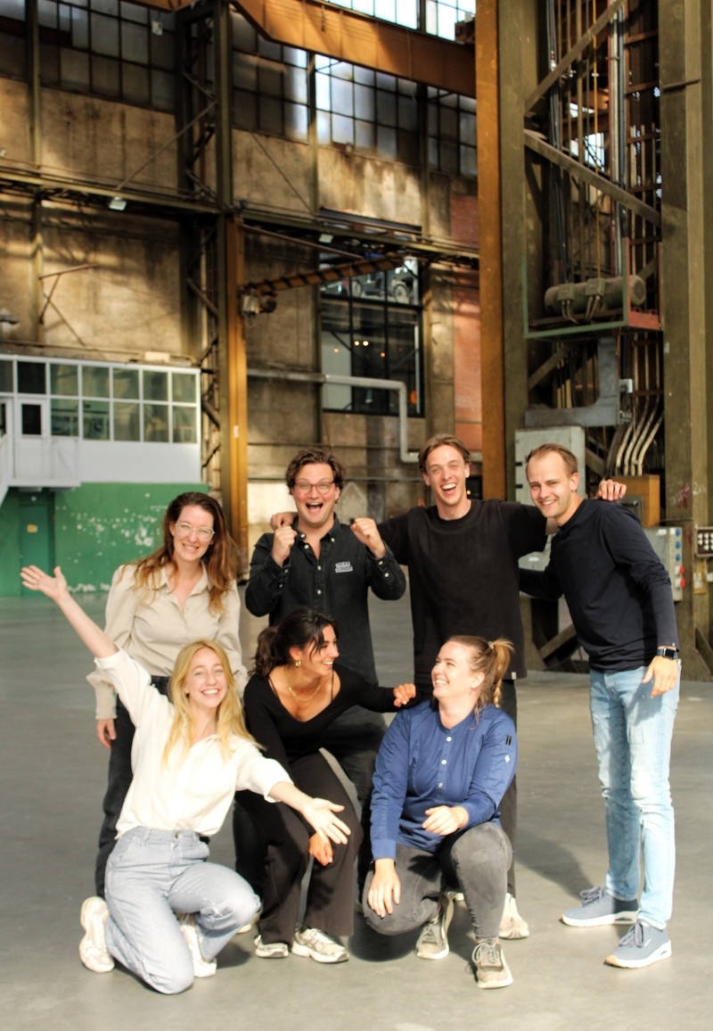 Team Cinema Culinair op locatie in Weesp