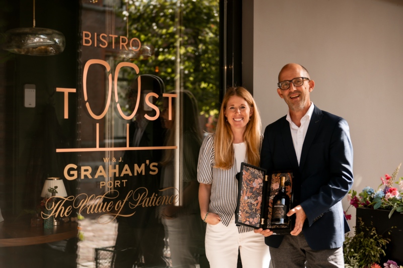 Charlotte Symington (Graham's Port) en Floris Verlinden (Verbunt Verlinden)