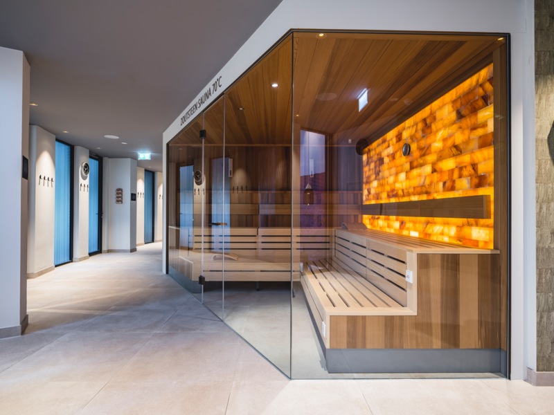 KLAFS zoutsteensauna Van der Valk Hotel Heerlen