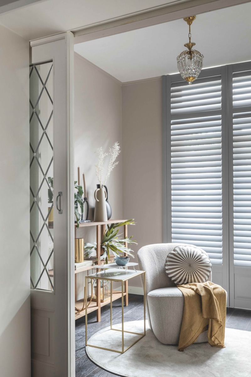 JASNO Shutters in kleur Signal Grey