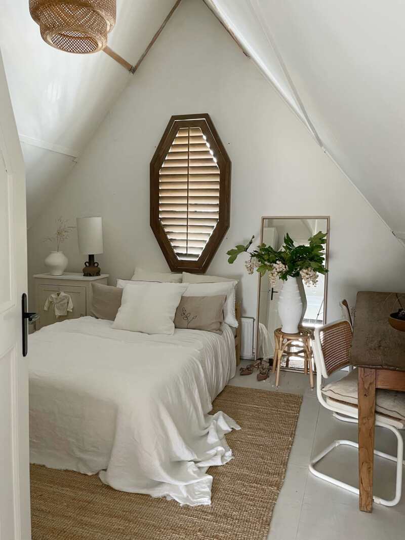 JASNO Shutters in kleur Brown Oil