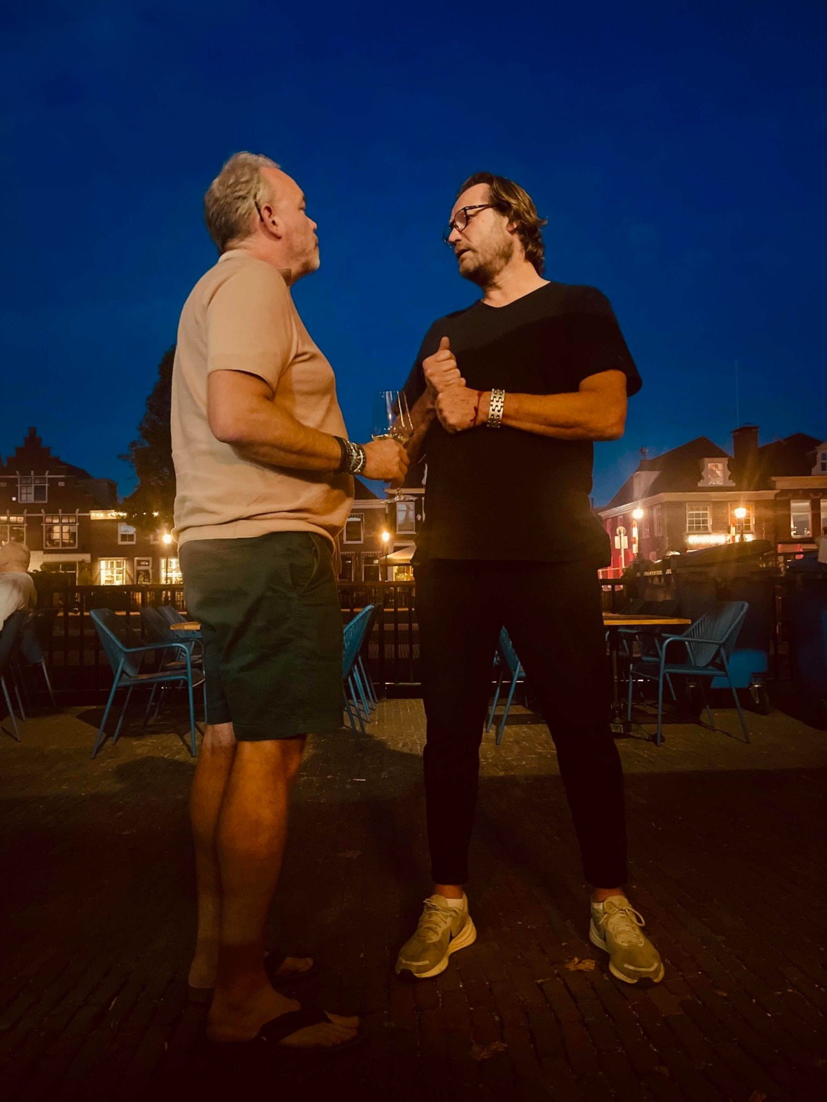 Eigenaars Jeroen (l) en Robert (r)