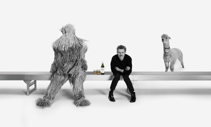 Laphroaig en Willem Dafoe Barley Man