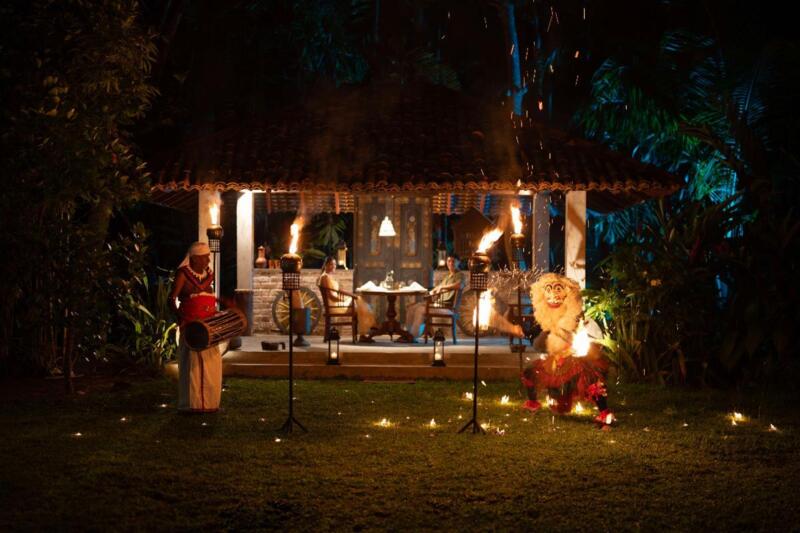 Dining at Aavya Cove Villas